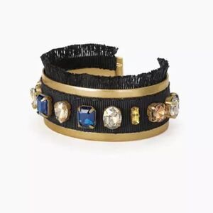 Stella & Dot Morgan Jeweled Cuff Bracelet